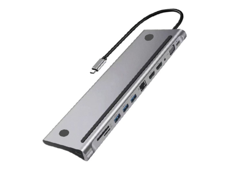 12in1 USB-C Docking Stations (YFC-TZ1202)