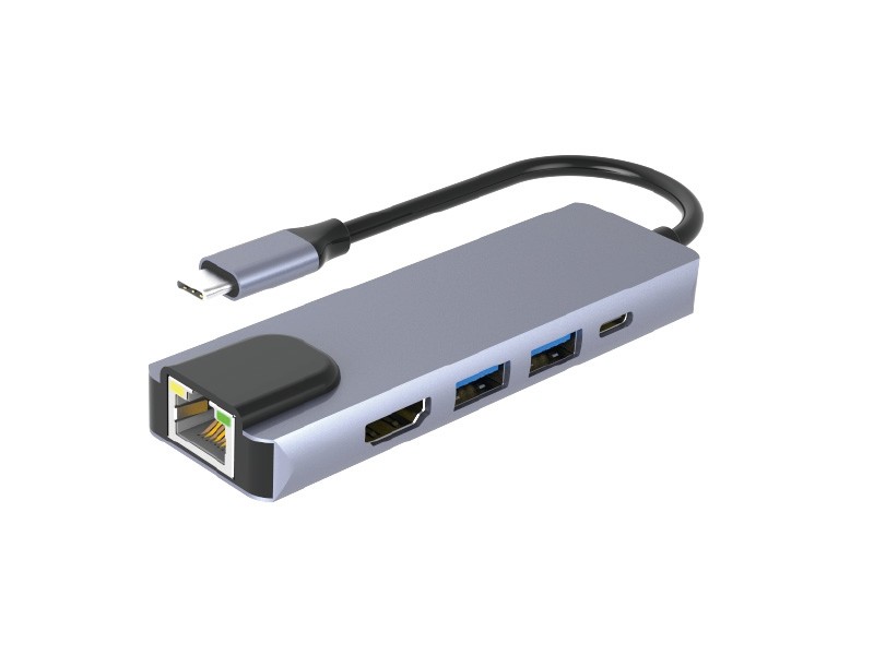 5in1 USB-C Docking Stations (YFC-TZ504)